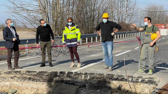 PROSEGUONO RAPIDAMENTE I LAVORI SULLA SP 455 VERCELLI-TRINO